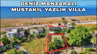 1565- Deni̇zkenti̇n En Güzi̇de Yeri̇nde Deni̇z Manzarali Müstaki̇l Yazlik Vi̇lla