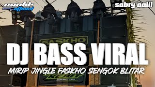 DJ CEK SOUND BASS VIRAL‼️SABRY AALIL STYLE BASS FASKHO SENGOK AUDIO