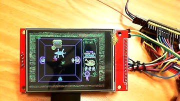 $10 stm32f103c6t8+TFT display   pocket Sinclair ZX spectrum 48 emulator