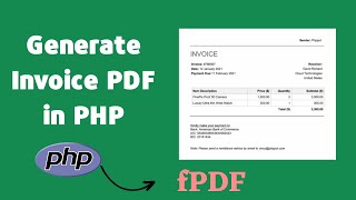 How to Generate a PDF Invoice and Report in PHP: Complete Tutorial