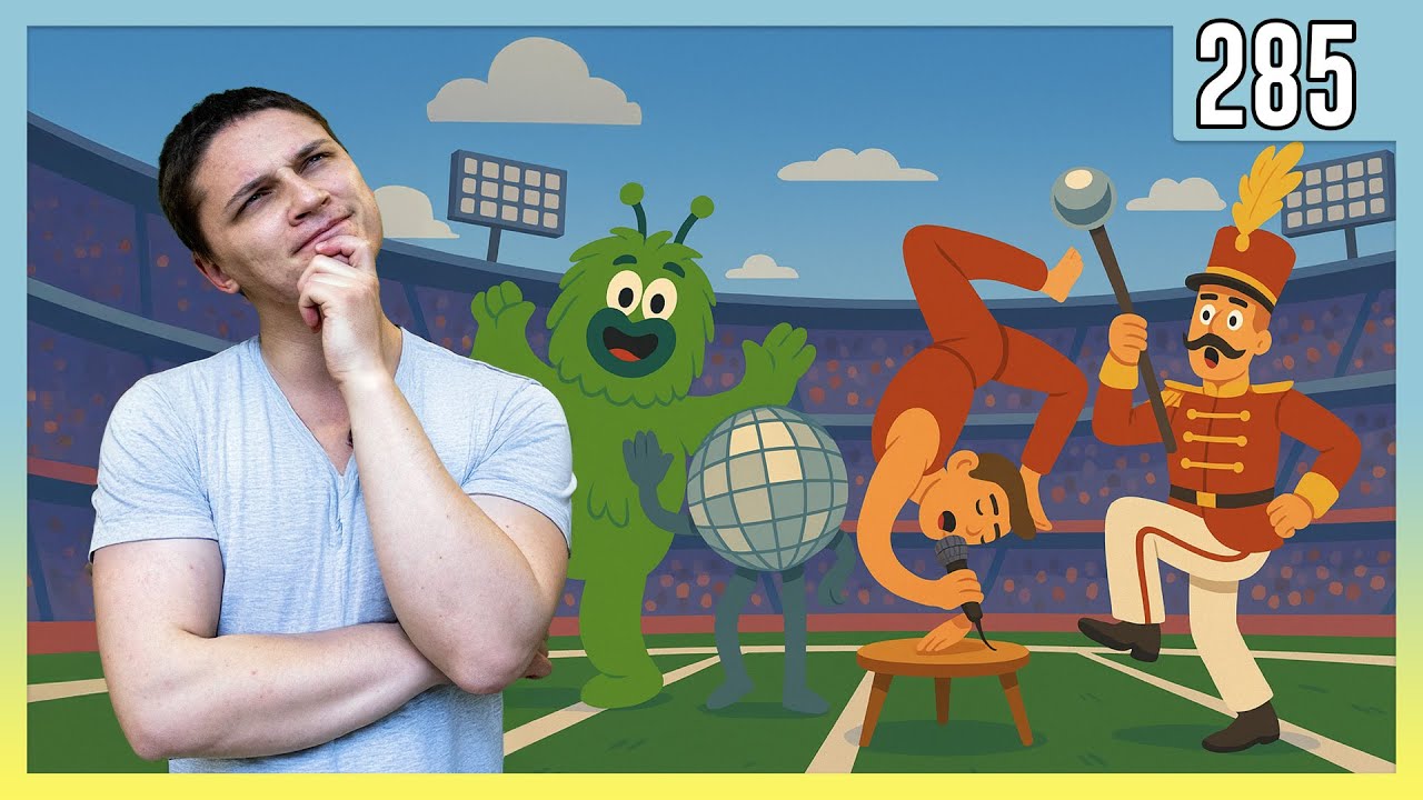 The Weirdest Halftime Show Moments of All Time - Funny Business Ep. 285