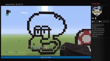 Squidward pixel art tutorial