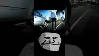 Mercedes benz car commercial troll face meme 🗿 | #shorts