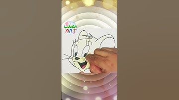 Drawing Jerry Face - #shorts