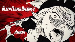 Black Clover Opening 2paint It Blackby Bish  Romanji S