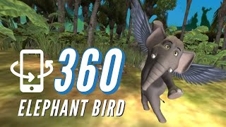 Doctor Seuss Dancing Elephant Bird 360° Animation