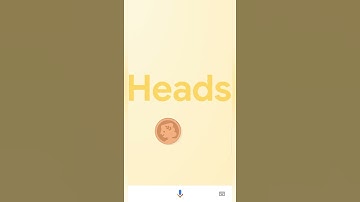 Flip a coin using your Google assistant || Try it now!! | #shorts, #ytshort, #youtube, #trending