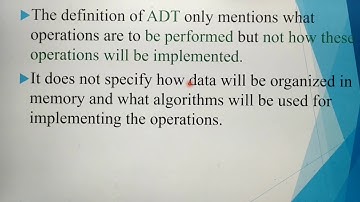 Abstract data types in English, imprtant question and answer, chapter 2, A. Jaya Mabel Rani/ AP