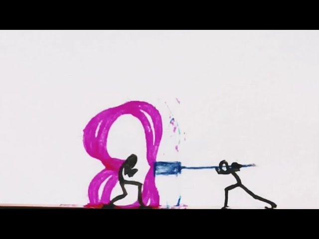 Folioscope Stick Fight 1  Animation Art + MAP Amino