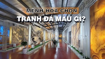 Chọn Tranh Đá Phòng Khách Cho Người Mệnh Hỏa