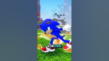 🕺 Which Sonic Emote Is The BEST In Sonic Speed Simulator?
