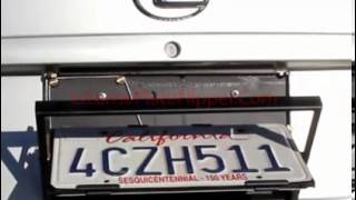 The TRUE License Plate Flipper Rotator 180 degrees