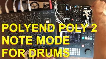 Polyend Poly 2 - Note Mode for Drums - Stazma Tips & Tricks