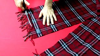: DIY    ! "" !/Don't throw away old muffler. It can be a "luxury tote bag"