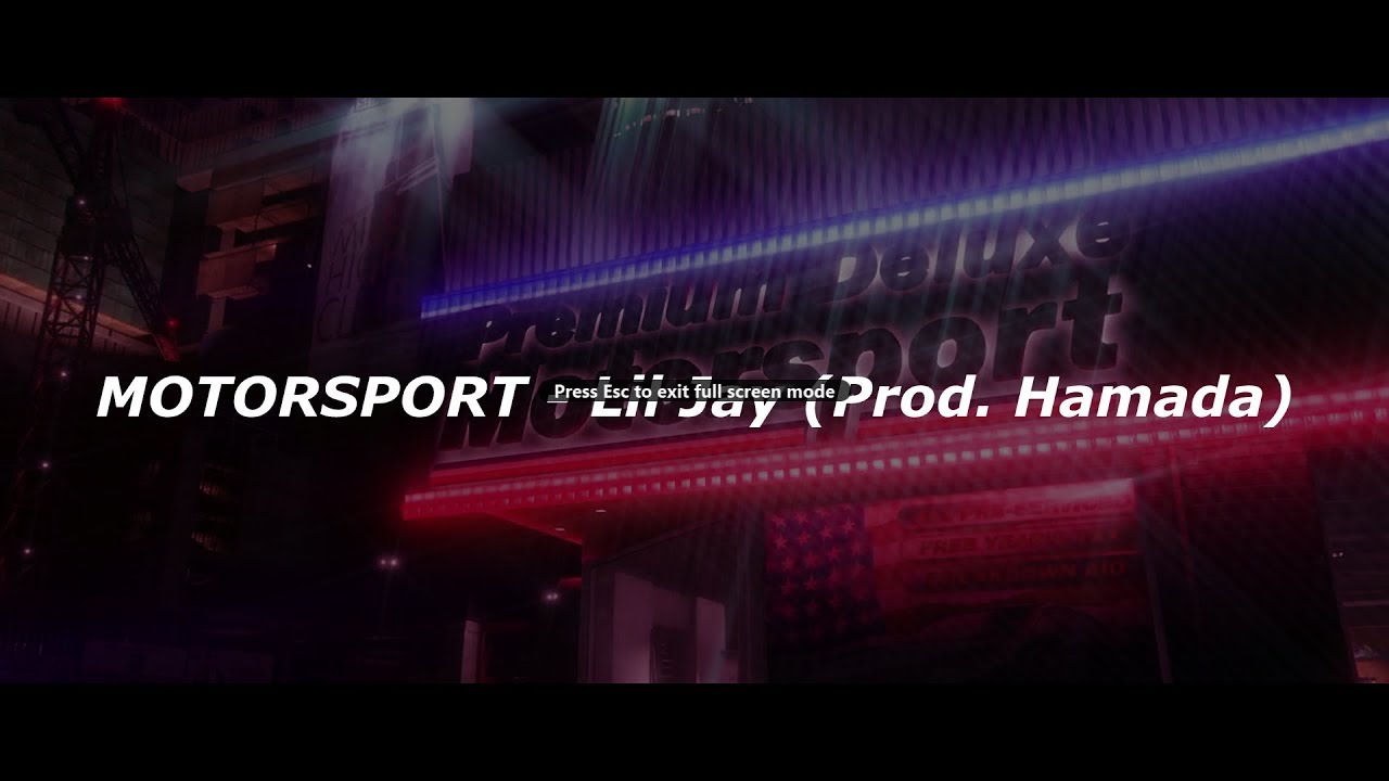 MOTORSPORT Lil Jay (Prod. Hamada) (Lyrics) YouTube