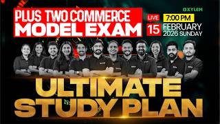 Plus Two Commerce Model Exam : Ultimate Study Plan 🔴 | Xylem Plus Two Commerce