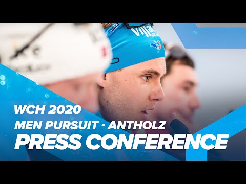 Antholz 2020: Men Pursuit Press Conference