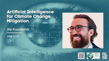 Alp Kucukelbir: Artificial Intelligence for Climate Change Mitigation
