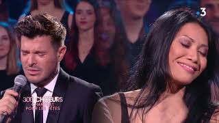 Vincent Niclo &amp; Anggun: &quot; Unforgettable &quot; - 300 Chœurs chantent pour les fêtes- 23/12/2022.