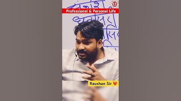 Professional & Personal Life Raushan Anand Sir motiva #by_raushan_anand #shorts #ytshorts #bpsc
