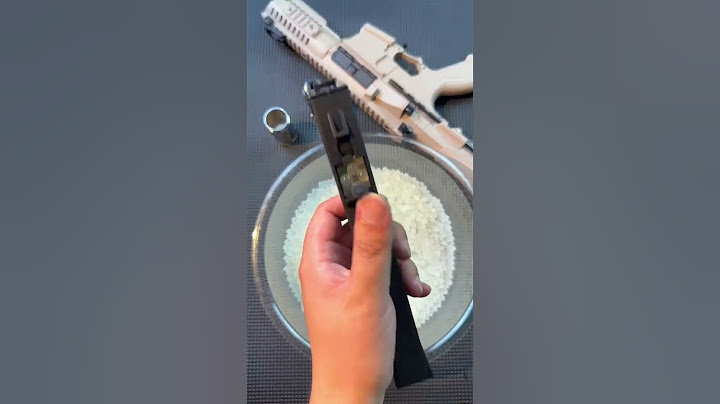 SLR PDW+Smoke Silencer.Who needs this forNew Years gift? #toys #gellyblasters #airsoft