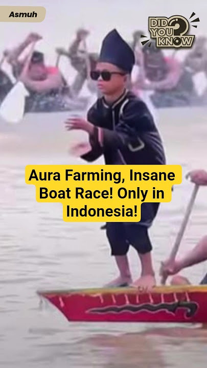 This Epic River Race From Indonesia is Going Viral! #pacujalur #culturalheritage #aurafarming