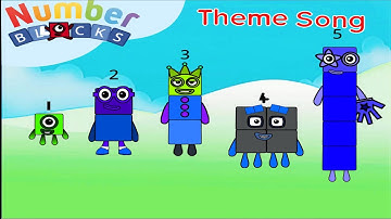 Numberblocks Intro But They are Numbermon blocks 1 to 5 Numbers Song ,