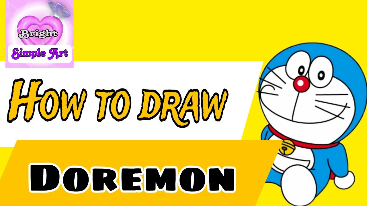 drawing of Doraemon (डोरेमोन का ड्राइंग)#डोरेमोन# - YouTube