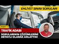 Trafik Adabı Soru Çözümü | Elektronik Ehliyet Sınavı (E-Sınav) | PART 7