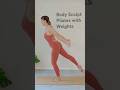 How to Sculpt Your Body through Pilates with Weights #girlwiththepilatesmat #pilates #weights