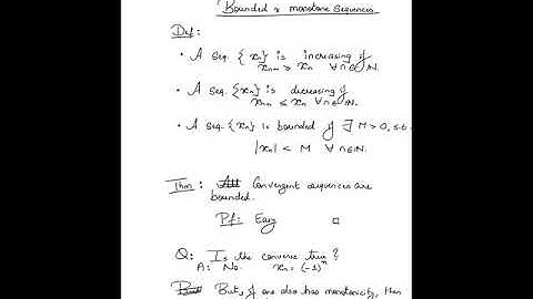 L3.2 (EE759) Bounded and monotone sequences