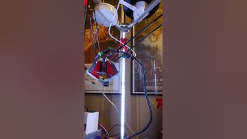 Kossel Delta auto bed leveling with new microswitch probe #3dprinting