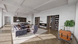 Interactive Virtual Reality Tour Of Apartment In New York City Made With 3Dsmax