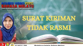 SURAT KIRIMAN TIDAK RASMI