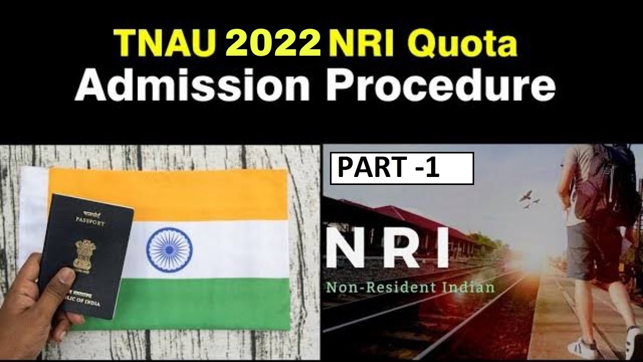 TNAU NRI QUOTA 225 SEATS FEES STRUCTURE FULL EXPLANATION Dr DK AGRI EXPERT YouTube
