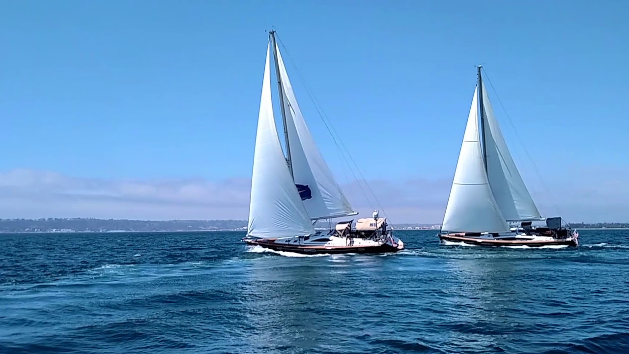 The Jeanneau 58 and The Jeanneau 54 DS Sailing In Southern California By: Ian Van Tuyl