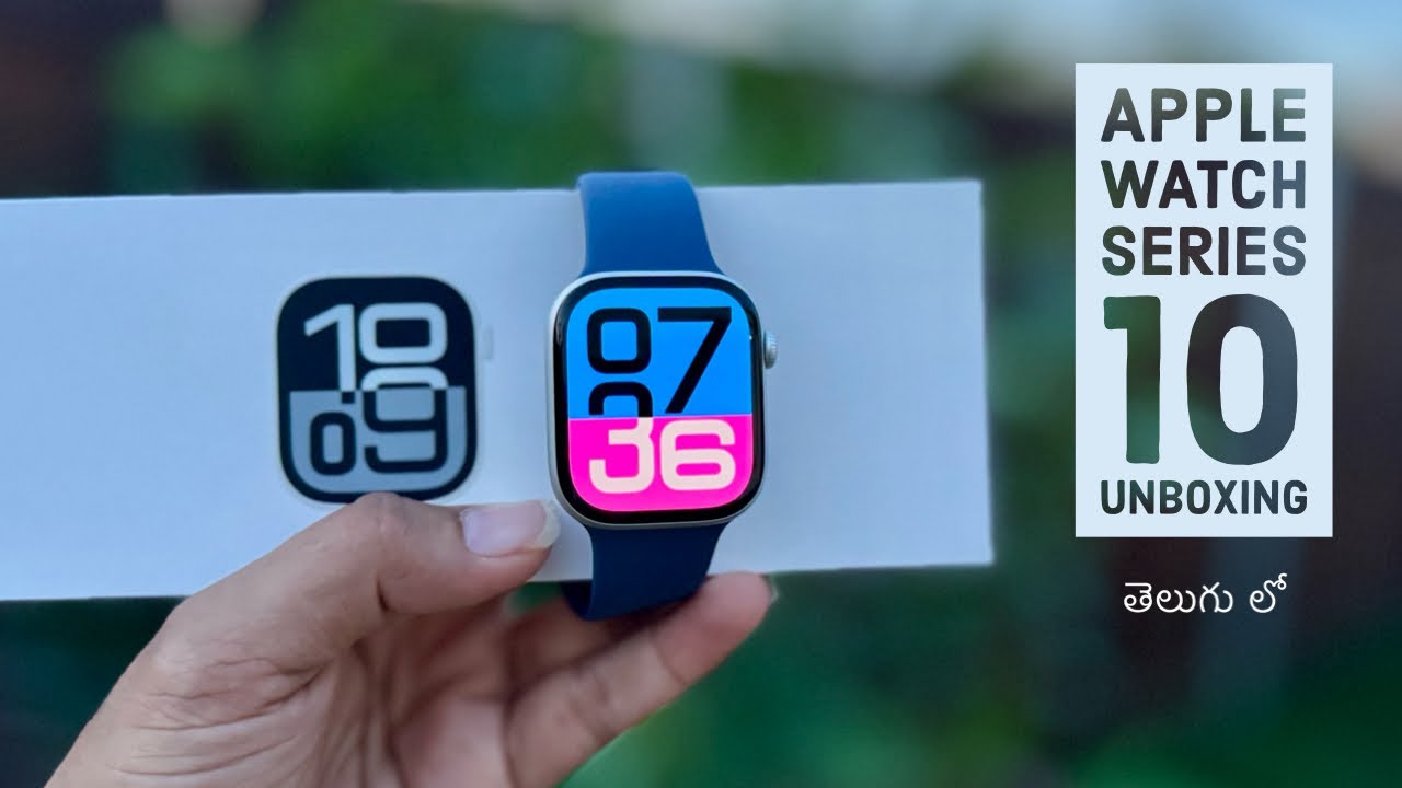 apple-watch-series-10-unboxing-in-telugu-with-sleep-apnea-tide-app