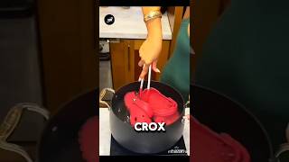 #cutebabies  Crocs in heat water