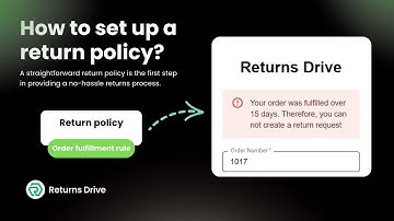 Synctrack Returns & Exchanges: How to set up a policy and how the policy works in the portal?