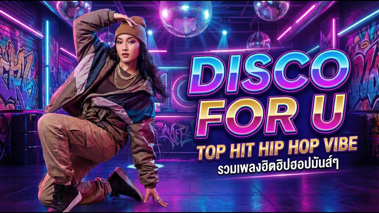 Disco for U Top Hit Hip Hop Vibe [รวมเพลงฮิตฮิปฮอปมันส์ๆ] - Disco for U