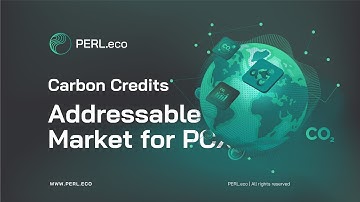 PERL Carbon Explainer 8: Understanding the Addressable Market for the PERL.eco Carbon Exchange (PCX)