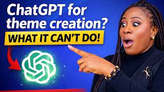 I used ChatGPT to generate themes. Here’s What Happened 😳#chatgpt #themecreation #ai #phdlife
