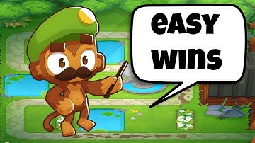 How To Get EASY WINS in Bloons TD Battles 2!!!