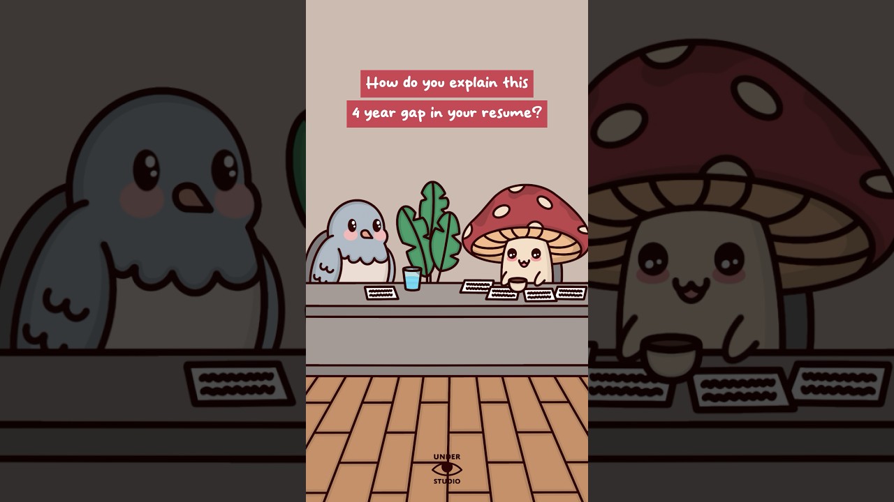 I Went To Yale 🐦 Mushie & Birdie | Office Animation Meme | Job Interview