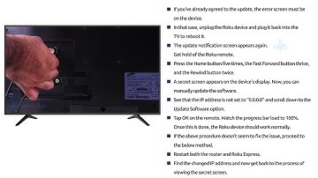 Roku Error Code 005 [SOLVED]