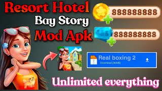 Resort hotel bay story mod apk || Resort Hotel bay story mod apk unlimited money || AA Mods screenshot 1