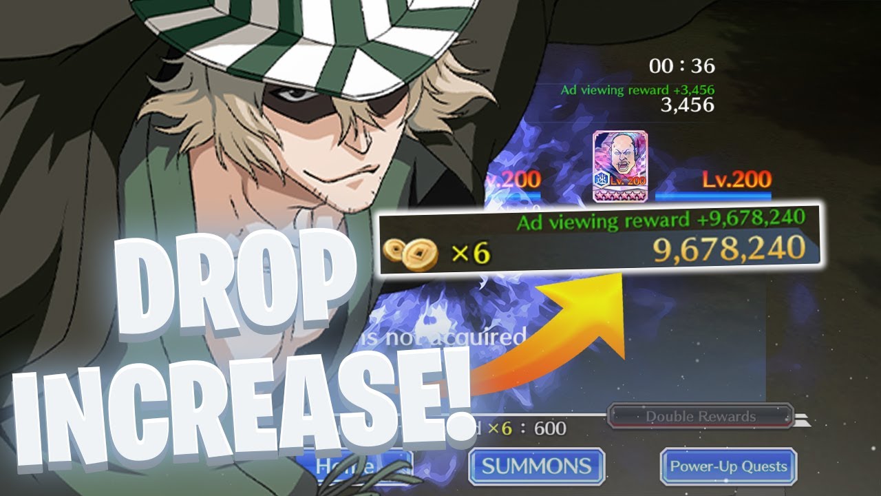 HUGE BUFF TO COIN TRIALS & TRAINING GROUNDS! POWERUP QUESTS! Bleach