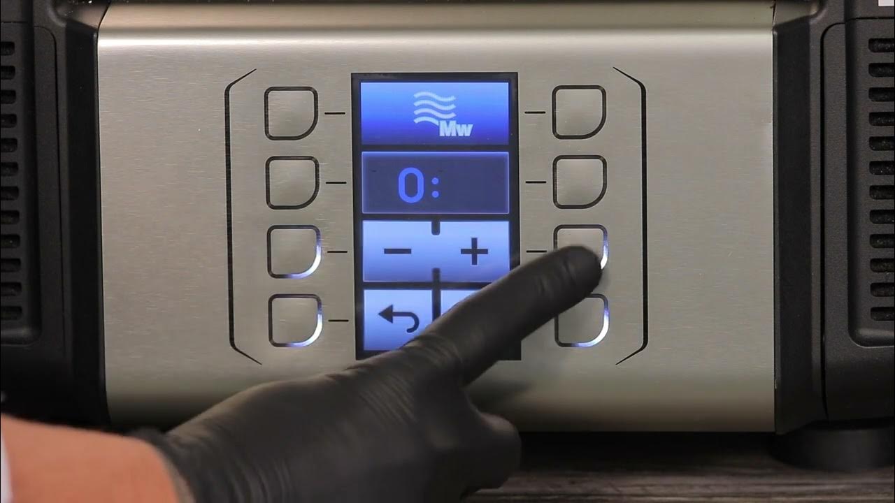 How to program your SpeeDelight high speed cooking solution