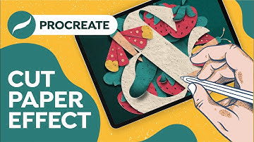 Lettering Cut Paper Effect in Procreate