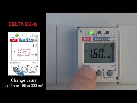 Earth leakage type B - Threshold setting (EN)